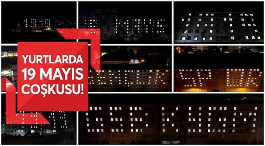 Yurtlarda 19 Mayıs Coşkusu