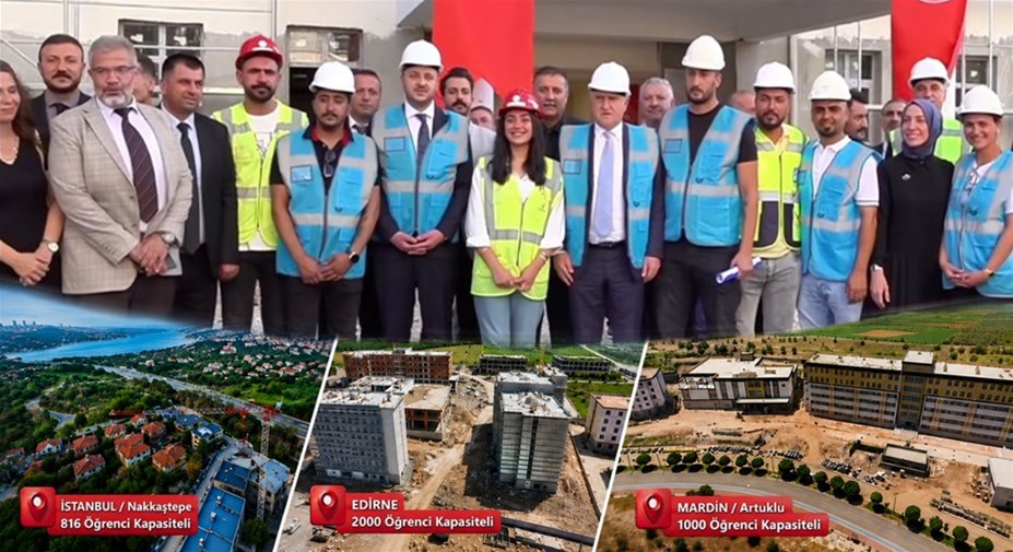 Yeni Yurt İnşaatları Devam Ediyor