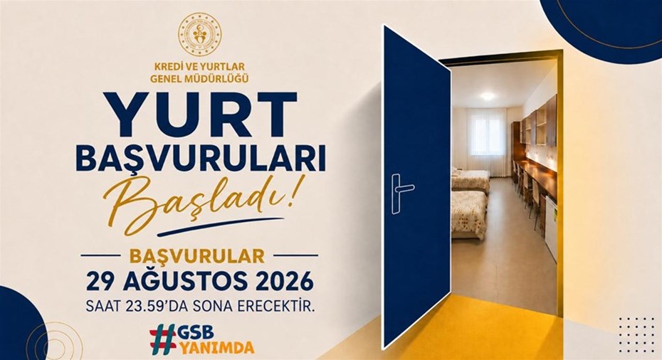 Yurt Başvuruları Başladı