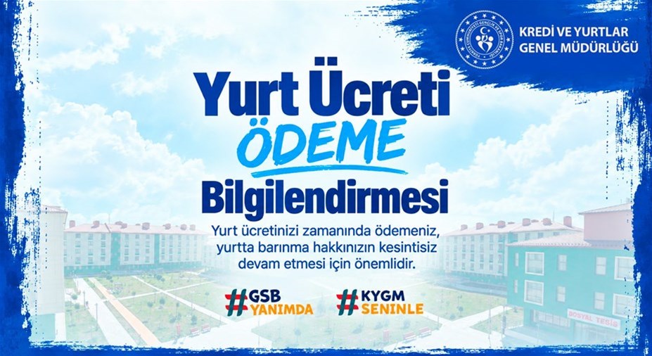 Yurt Ücretini Zamanında Ödemeyi Unutma