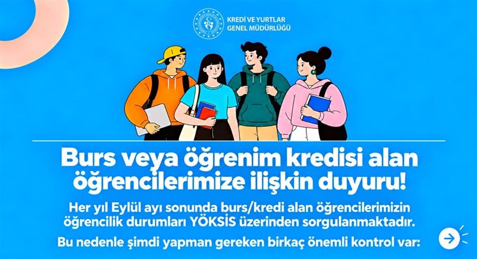 Burs/Kredi Alan Öğrencilerin Dikkat Etmesi Gerekenler