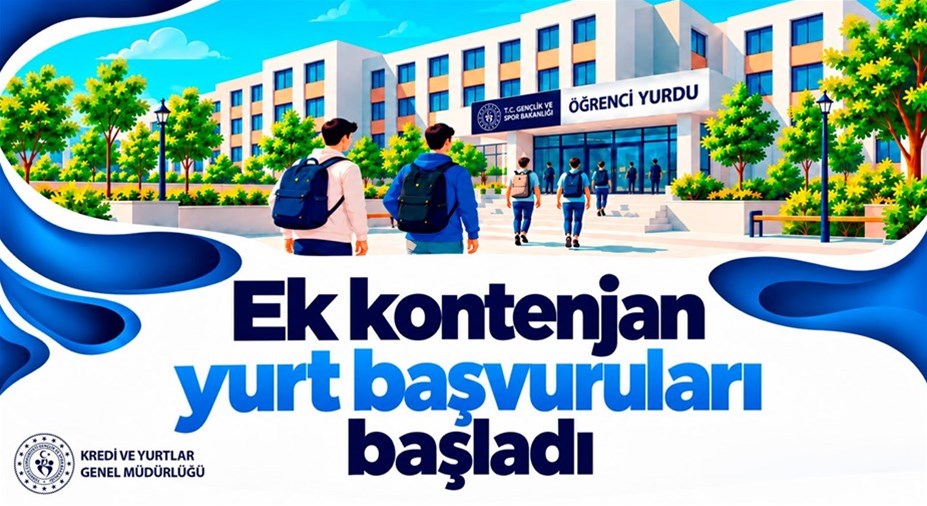 Ek Kontenjanla Yerleşen Öğrencilerin Yurt Başvuruları Başladı