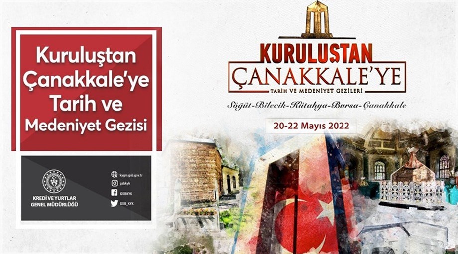 Kuruluştan Çanakkale’ye Tarih ve Medeniyet Gezisi